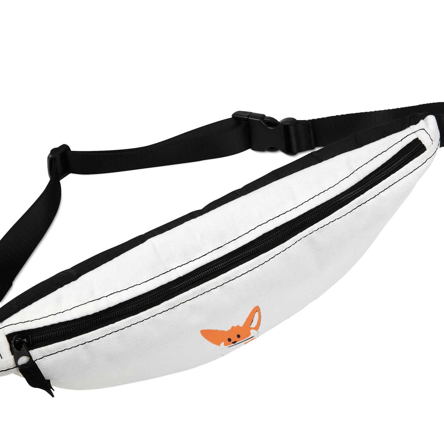 Peek-a-Boo Fox Fanny Pack | Cute Animal Waist Bag | Modern Hip Pack